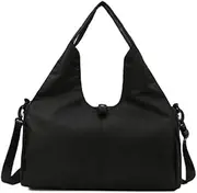Gym Bag with Waterproof Shoe Compartment Grid for Item Organization Handbags for Women OxfordCloth Yoga Mat Bag Bag Gym