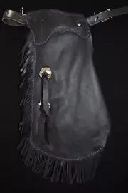 Custom Made Leather Kid's Chinks/Purple Kid's Chaps/Made in USA