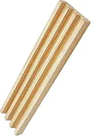 BCOATH Wooden Domino Rack Non-Slip Base Board Game Accessory Domino Holders Set
