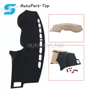 Black Fit Honda Accord 13-17 Leather Car Dashboard Cover Dash Protector Pad Mat (for: Honda)