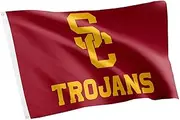 Desert Cactus USC Flag University of Southern California Trojans Flag Banners 100% Polyester Indoor Outdoor 3x5 feet Flags (Style G)