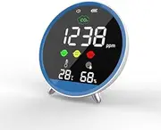 Indoor Portable CO2 Detector Multifunctional Thermohygrometer Home Digital Detector ligent Quali Analyzer Household Pollution