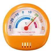 4Pcs -30~40 Degree Pointer Display Fridge Temperature Thermometer Dial