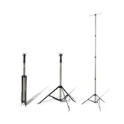 MOBI GARDEN Outdoor Light Stand, White