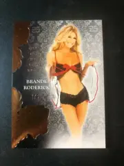 2019 Benchwarmer BRANDE RODERICK 25th Anniversary #58 Copper Variant/5 PLAYBOY