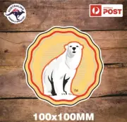 BUNDY RUM BEAR STICKER BUNDABERG
