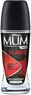 Mum Men Classic Roll-On Deodorant 50 ml Pack of 6 x 50 ml