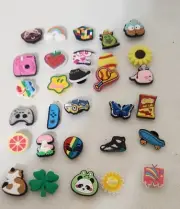 New - 30pcs Croc Charms Lot - Different Charms