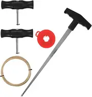TOKIDNY 1 Set Car Disassembly Tool Windshield Scratch Repair Kit Wires Tool for Auto Windshield Installation Kit Window Crank Removal Tool Windshield Remover Kit Windshield Removal Tool