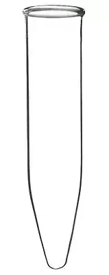 Eisco Labs 50ml Centrifuge Tube, Conical with Beaded Rim - Borosilicate Glass