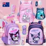 New Girl Gift Kuromi My Melody Astronaut School bag Backpack with Pencil Case