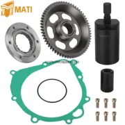 Starter Clutch Gear Gasket w/ Flywheel Puller for Suzuki LTZ400 Quadsport DRZ400