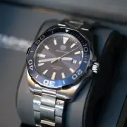 Original UNWORN Tag Heuer AQUARACER Quartz 43mm watch WAY101C.BA0746 FULL SET