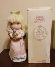 NWT Applause Precious Moments Four Seasons Musical Collection Spring Doll 1989
