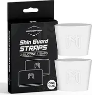 Soccer Shin Guard Straps - Silicone Shin Guard Holders - Alternative to Soccer Tape for Socks, Shin Guard Stays for Adult, Youth 13+, Compatible with Soccer Grip Socks and Sock Sleeves