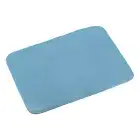 3pcs Microfibre Dish Drying Mat Kitchen Absorbent Dish Drainer Mat-Blue