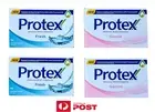 4 x PROTEX ANTIBACTERIAL BAR SOAP (90g) ELIMINATES BACTERIA