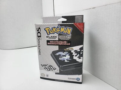 NEW MINT POKEMON BLACK /WHITE HARD SHELL TRAVEL CASE FOR DS LITE/DSI/DSI XL