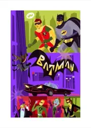 Alan Bodner SIGNED Batman Paper Print Ltd Ed of 15 - DLX Reg