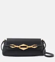 [Jimmy Choo] Jimmy Choo Diamond leather shoulder bag One size black