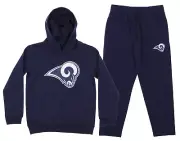 Outerstuff NFL Youth Los Angeles Rams Team Fleece Hoodie and Pant Set