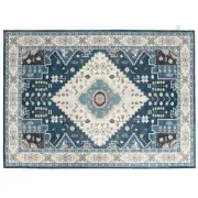 Faux Wool Fabric Area Rugs Doormat-S - Color: Multicolor - Size: S