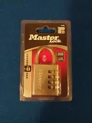 Master Lock 643D Combination Padlocks 7/8in 22mm 1-9/16in x 40mm_ New