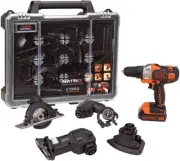 Black+Decker MATRIX 5-Tool Quick Connect System with Case