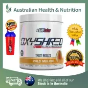EHPLABS OXYSHRED WILD MELON 60 SERVES + FREE SAME DAY POST & SHAKER