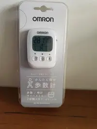 在飛比找Yahoo!奇摩拍賣優惠-現貨出貨OMRON 計步器 HJ-325 藍色 白色