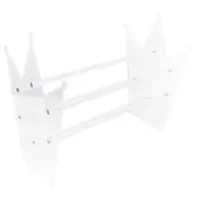 Clear Headband Holder Acrylic Display Stand Rack Hair Accessory Hairband Storage