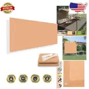Multifunctional 4' x 17' Shade Fabric for Gardens and Backyards - Peach Fuzz