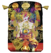 STARMAN TAROT POUCH Star Man Satin Drawstring Bag for Cards Deck David Bowie