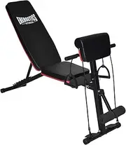 XINSPORTS Adjustable Incline/Decline Weight Bench - Multi-Function Preacher Arm Curl Bench