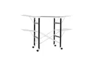Extra Large Heavy Load Sturdy Foldable Clothes Drying Rack (White)