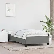 Bed Frame Without Mattress Dark Grey King Single Fabric Bed/Accessories
