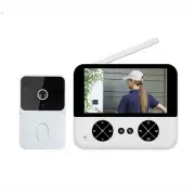 Compact Wireless Video Intercom Doorbell with TF Card Expansion Support