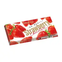 在飛比找DOKODEMO日本網路購物商城優惠-[DOKODEMO] 明治巧克力草莓46克
