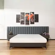 Queen Mattress, 5-inch, Gel Memory Foam [Premium Version] Medium-Firm, Queen Size Mattresses Bed in a Box, Fiberglass Free, Cooling Sleep & Pressure Relief, Certified Safe Foams & Fabric