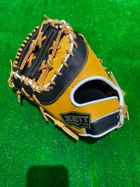 在飛比找Yahoo奇摩拍賣-7-11運費0元優惠優惠-棒球世界全新ZETTA級硬式牛皮棒球一壘手手套原皮黑配色特價