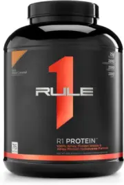 Rule1 R1 Protein 76 Servings, Lightly Salted Caramel, 2.5 kilograms