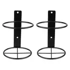2 Pieces Wall Mounted Wine Rack Display Shelf for Pantry Cabinet Living Room