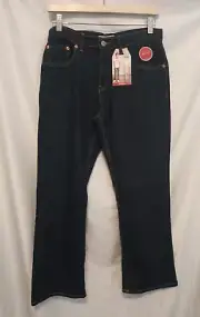 LEVI'S 517 Bootcut Jeans Boys 20 Reg 30/28 Blue Adjustable Waist