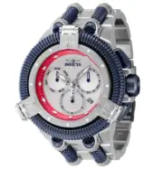 Invicta Reserve King Python Men's 50mm Limited Silver Swiss Chrono Watch 46245