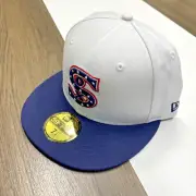 NEW Mens New Era White Sox White 7 1/8 Fitted 59FIFTY Cap Hat NWT