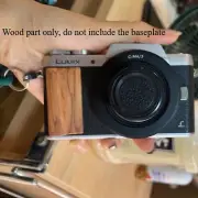 Wood Wooden Hand Grip Camera Holder For Panasonic Lumix GF9 GF7 GF9KGK Ebony