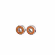 ABEC-7 Hybrid Ceramic Orange Seal spool bearings (2) 3x10x4