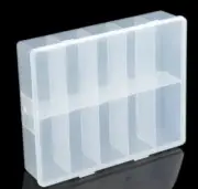 10 Grid Clear Multifunctional Plastic Storage Box Jewelry Bead Nail Organizer