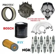 Tune Up Kit Filters Cap Spark Plugs Wire For CHEVROLET P10 V8 5.7L 1975 (for: Chevrolet)