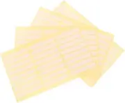 CALLARON 4Sheets Adhesive Nail Display Tape Random Styles for Manicure Art Durable Nail Display Board for Salons Personal Use Adhesive Per